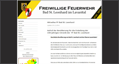 Desktop Screenshot of ff-badstleonhard.at