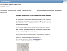 Tablet Screenshot of ff-badstleonhard.at